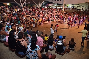 Carnaval popular na Concha Acústica