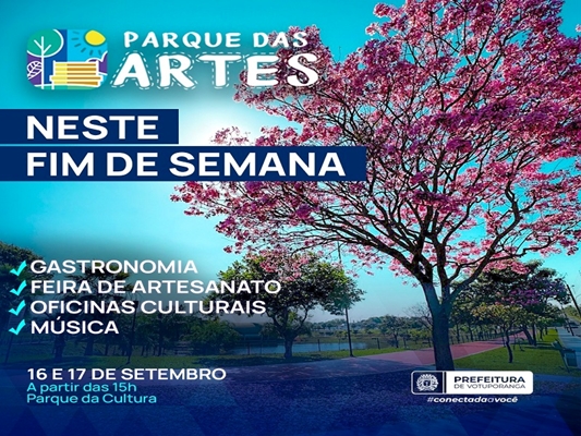 Parque das Artes entra no clima da Primavera 