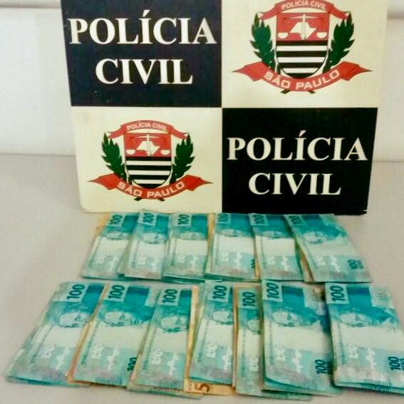 POLÍCIA PRENDE GOLPISTA E RECUPERA R$11,5 MIL