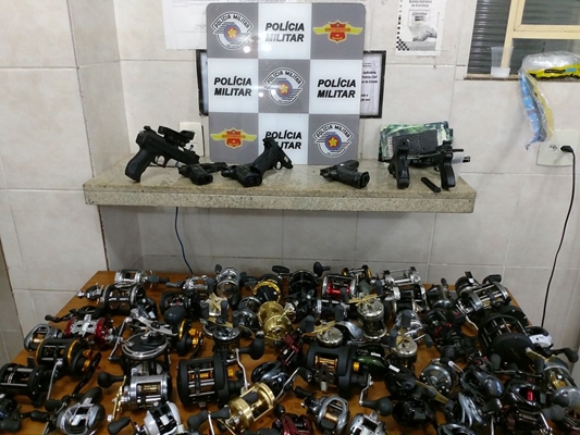 Polícia Rodoviária recupera produtos furtados em loja de Rio Preto