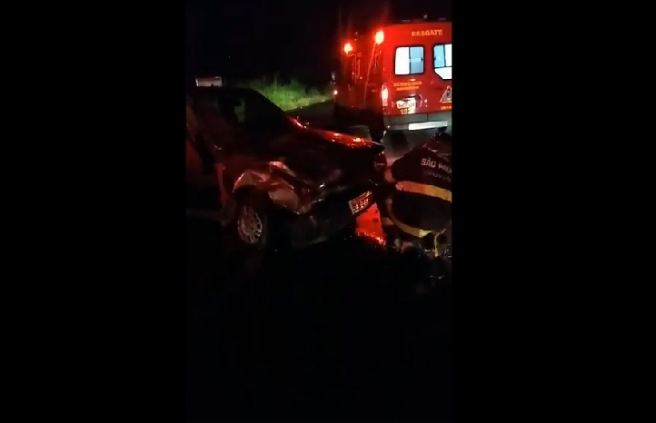 Mulher ferida em acidente em Fernandópolis