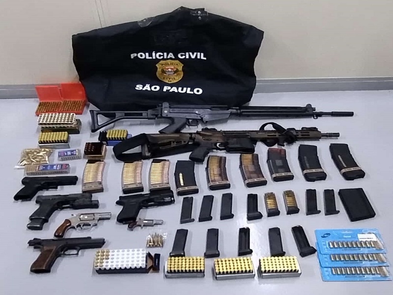 Polícia Civil apreende armas ilegais em Jales