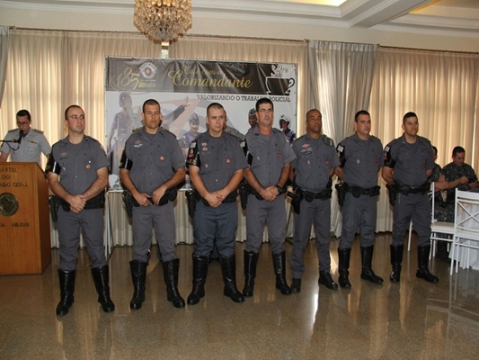 Comando da PM homenageia equipe ROCAM da CAEP por desempenho contra o crime