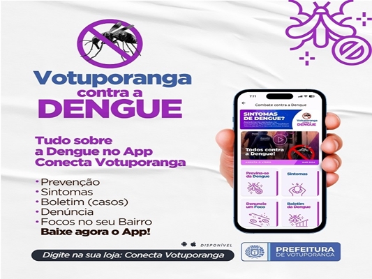 Conecta Votuporanga mostra mapa de risco da Dengue