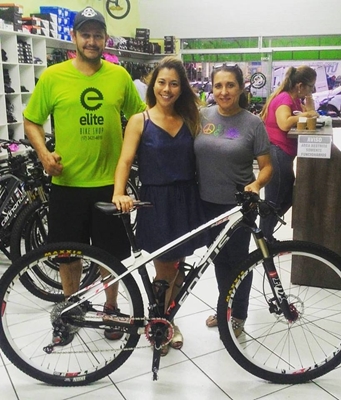 Talento votuporanguense reconhecido no ciclismo com Viviane Hara