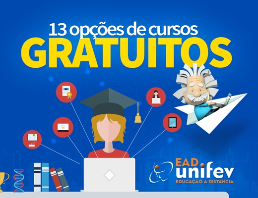 EAD Unifev oferece 13 opções de cursos gratuitos à comunidade