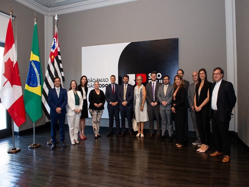 São Paulo e Canadá selam cooperação 