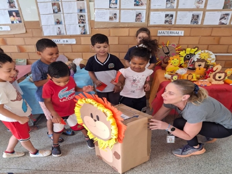 Creche de Votuporanga incentiva leitura e mostra cultura