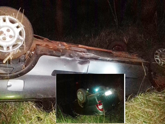 Carro cai em ribanceira e motorista morre em rodovia perto de Macedônia