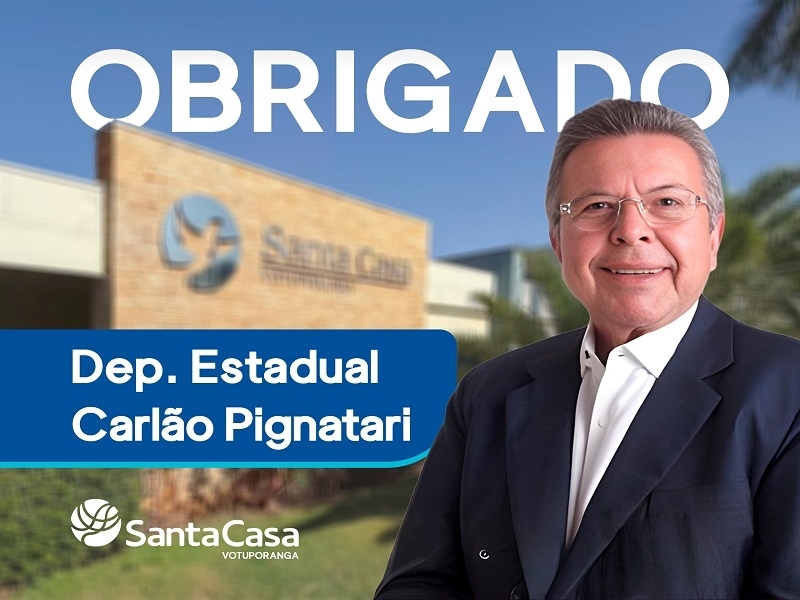 Carlão Pignatari conquista R$ 1 milhão para a Santa Casa
