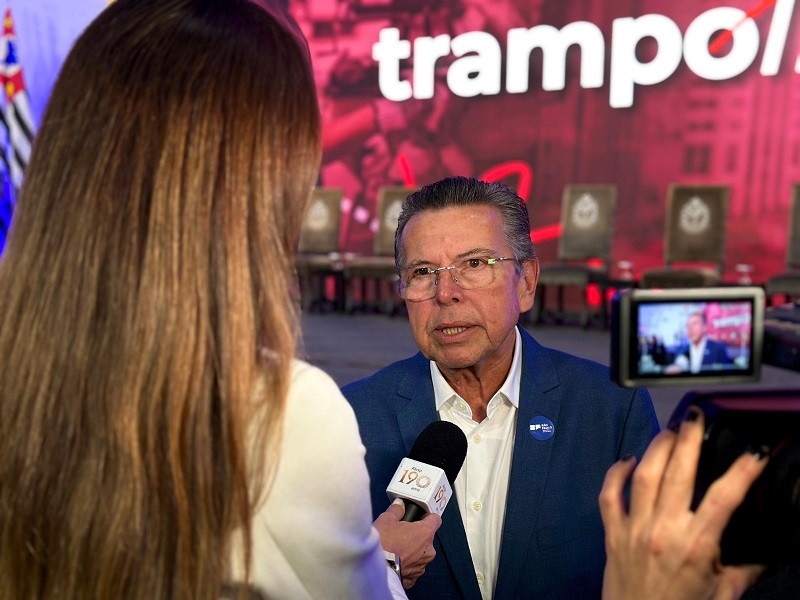 Carlão Pignatari participa do lançamento do portal Trampolim
