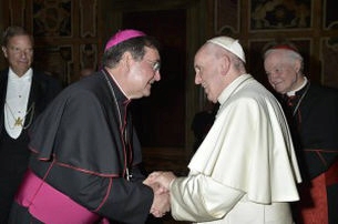 Bispo de Jales se encontra com Papa no Vaticano