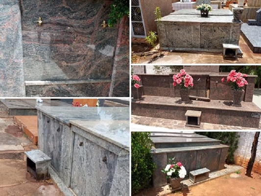 Túmulos são vandalizados em Fernandópolis