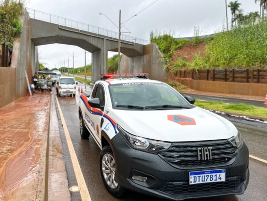 Reparos no prolongamento da Avenida República do Líbano 