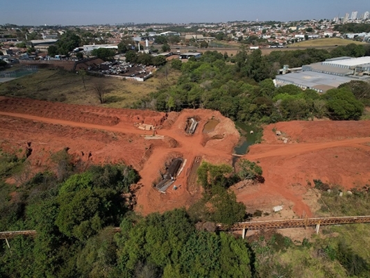 Nova etapa da obra entre o São Cosme e Jardim Universitário