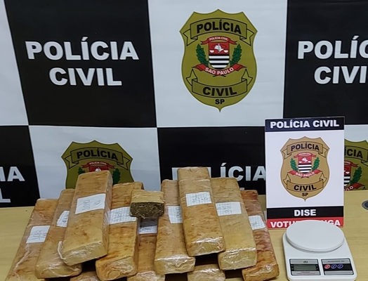 DISE prende traficante com 11 kg de maconha 