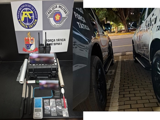 Força Tática flagra homem com drogas em Votuporanga