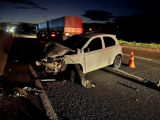 Acidente deixa 4 feridos na SP-320 em Fernandópolis 