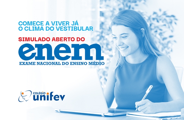 Colégio Unifev promoverá simulado gratuito do Enem