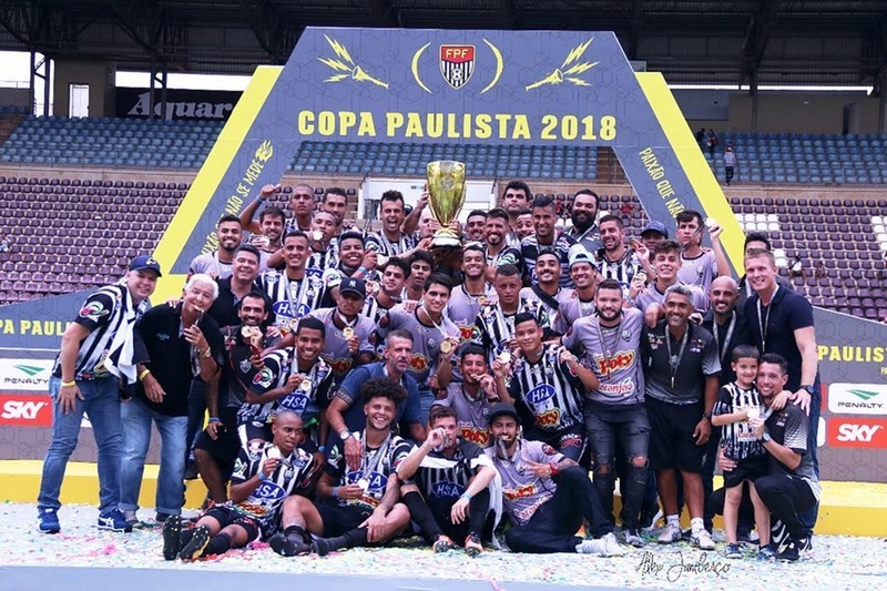Time foi campeão da Copa Paulista 2018
