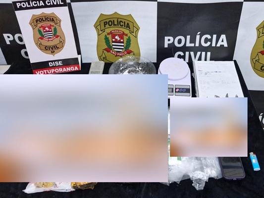 Grande quantidade de drogas 