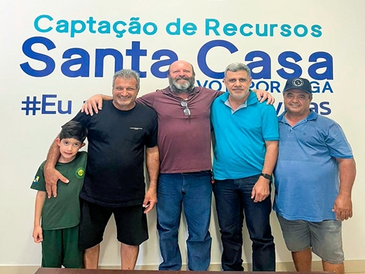 Valentim Gentil arrecada R$ 117 mil para a Santa Casa de Votuporanga