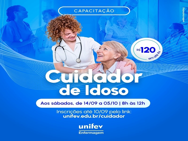 Curso de Cuidador de Idoso na UNIFEV