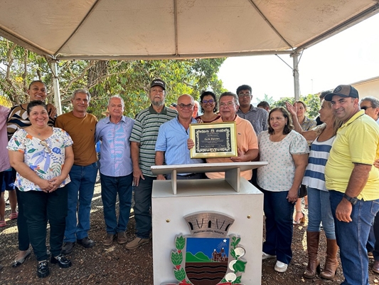 Carlão Pignatari participa de inauguração de vicinal entre Palestina e Tanabi