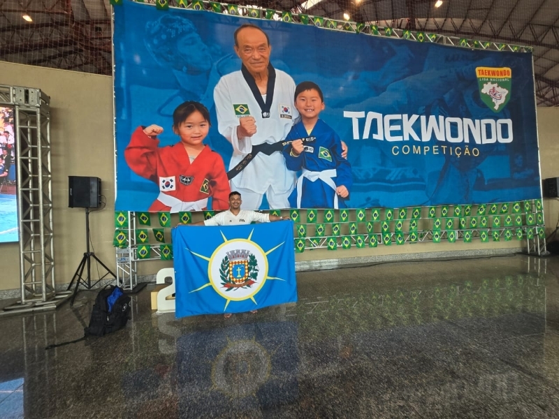 Atleta conquista medalha na 17ª Copa América de Taekwondo
