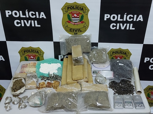 DISE prende traficante que escondia droga em mata