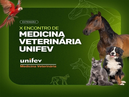Inscrições para o X Encontro de Medicina Veterinária da Unifev