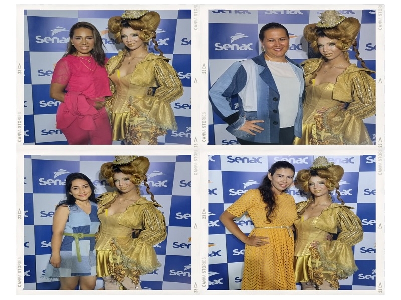 Curso de moda do Senac termina com desfile