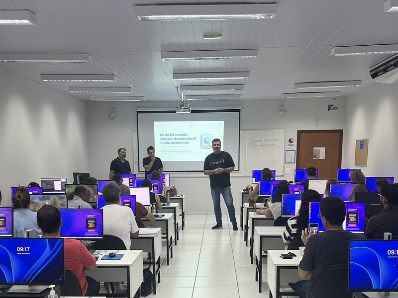 Unifev realiza formação do uso de Inteligência Artificial 