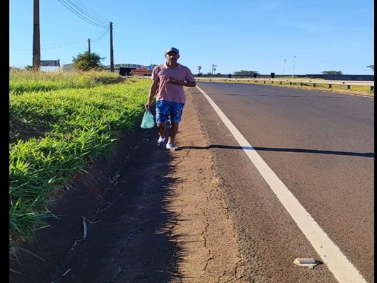 Devoto sofreu grave acidente e recuperou visão