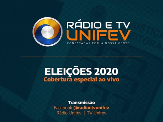 Rádio e TV Unifev transmitem resultados das eleições