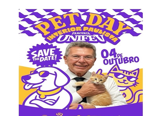 Carlão Pignatari e Unifev promovem Pet Day Interior Paulista