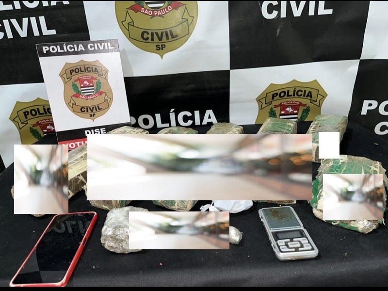 DISE prende homem com 6 kg de maconha em casa