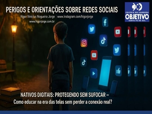 Palestra perigo nas redes:
