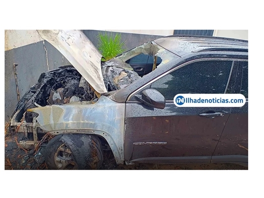 Polícia identifica acusado de atear fogo em carro 