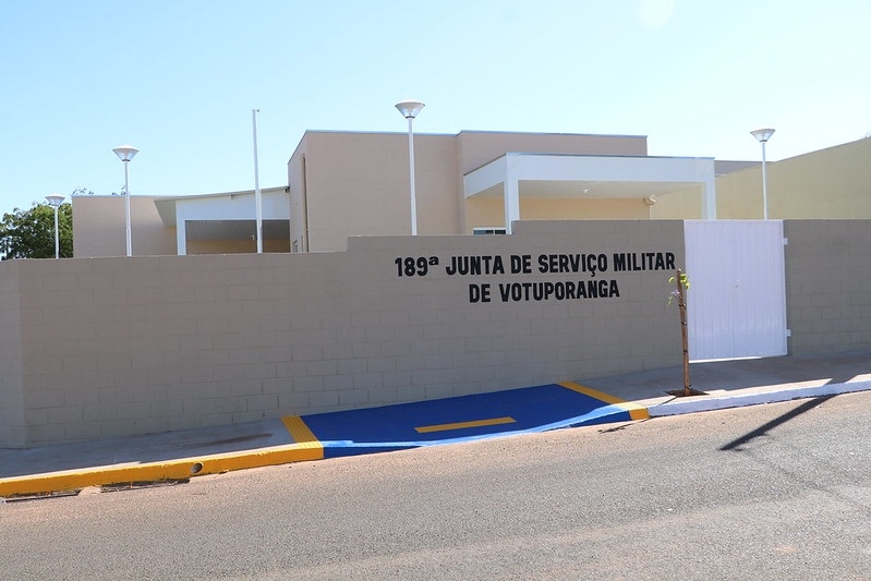 Nova sede da 18ª Delegacia de Serviço Militar e 189ª Junta 