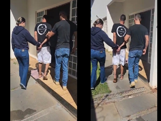 Polícia captura foragido que cortou tornozeleira eletrônica