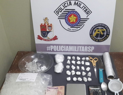 Traficante de cocaína é preso pela PM de Votuporanga