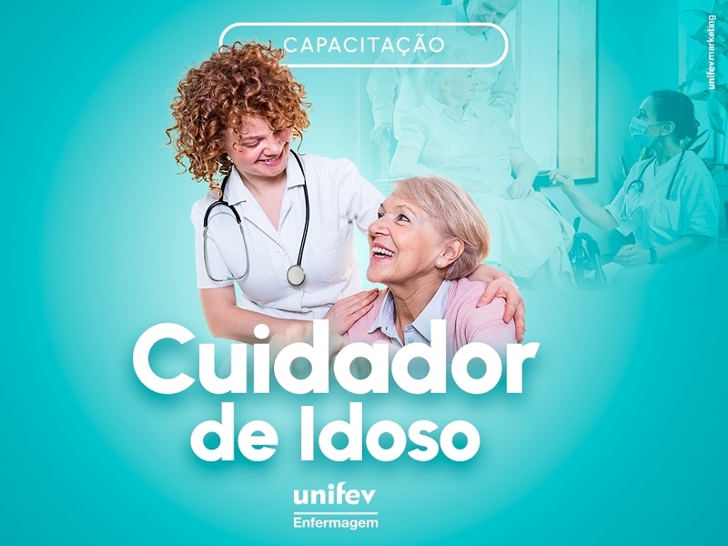 Unifev abre inscrições para curso de Cuidador de Idoso