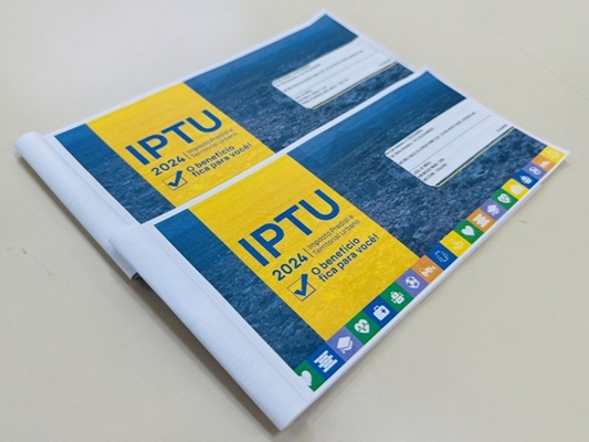 Prefeitura inicia distribuição do carnê do IPTU 2024