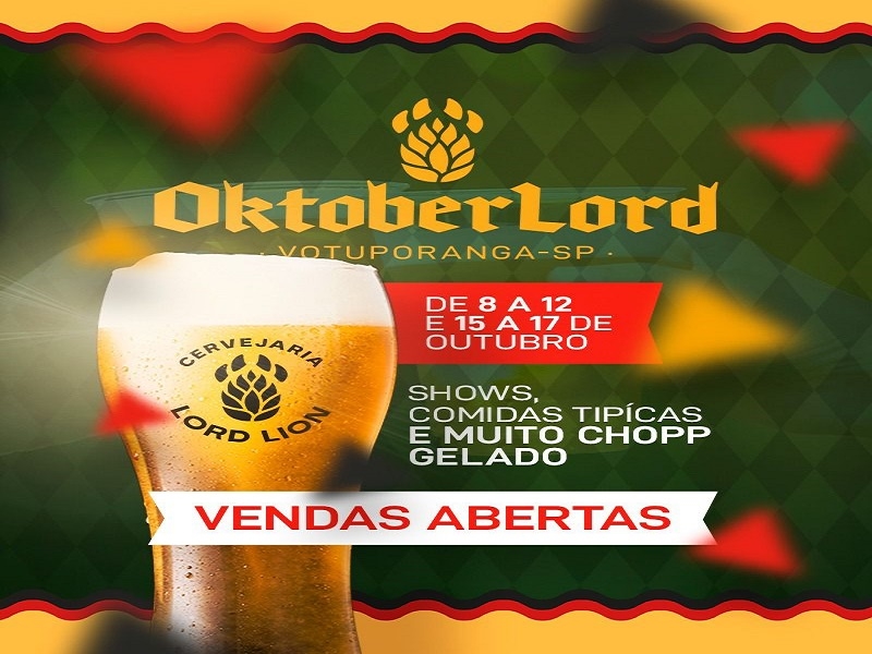 OktoberLord: Votuporanga terá Festival de Cerveja
