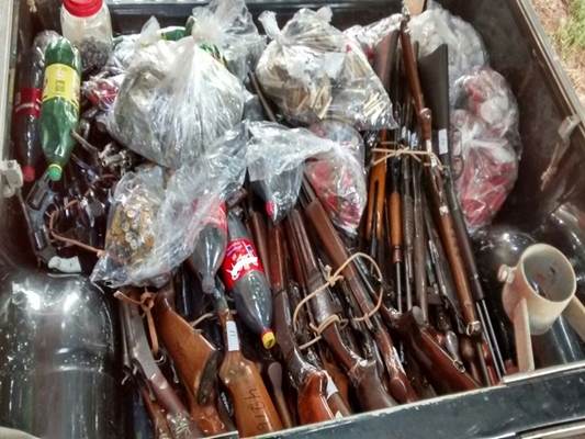 Polícia Federal de Jales envia 112 armas da região para destruição 
