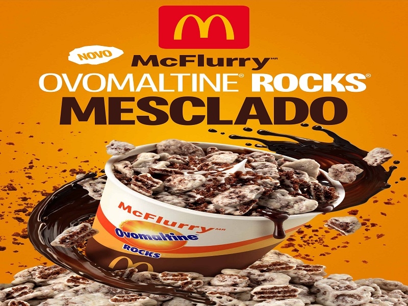 CHEGOU: McFlurry Ovomaltine® Rocks Mesclado