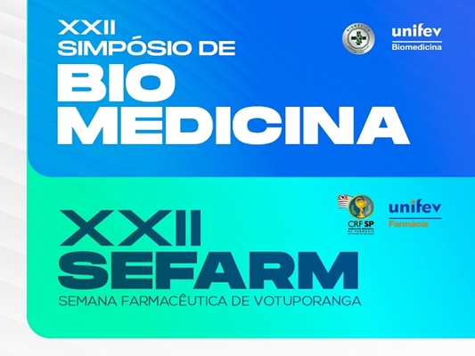 Inscrições para semanas acadêmicas de Biomedicina e Farmácia UNIFEV