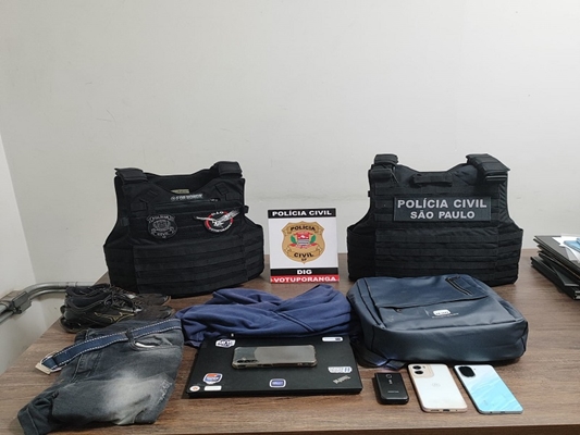 Objetos roubados foram recuperados em propriedade rural