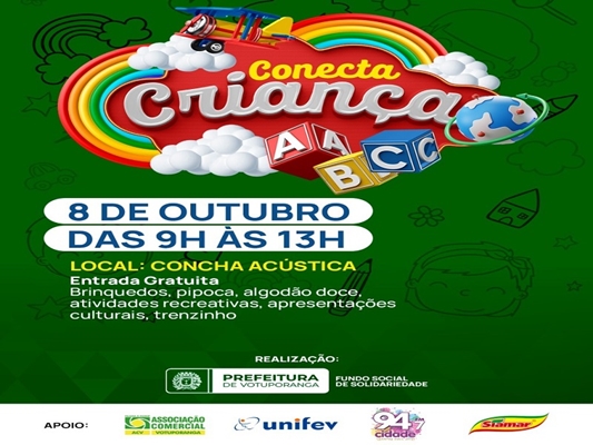 Votuporanga faz festa para crianças na Concha Acústica